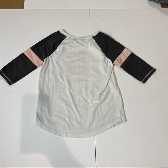 Cat & Jack Long Sleeve Shirt Girls Size 6 Go Get Em Tiger Tee Sz 6 - Picture 6 of 7